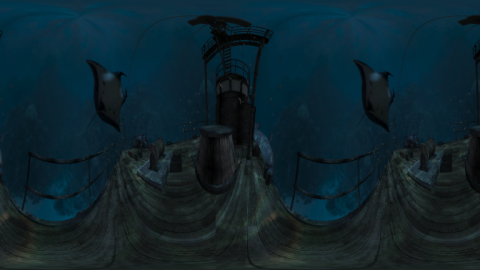 VR虚拟现实深海鲨鱼