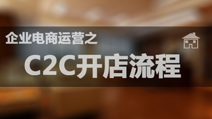 企业电商运营（B2C及C2C）之新手开店