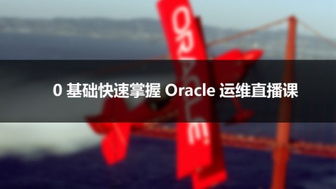 快速掌握Oracle运维直播课