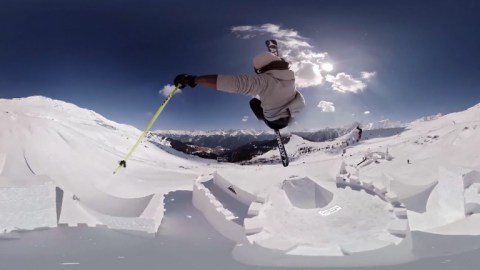 VR虚拟现实课程极限滑雪