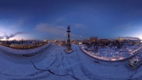 莫斯科的冬夜