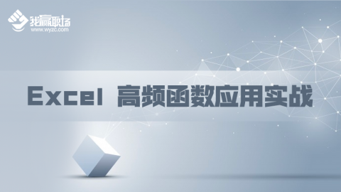 Excel 高频函数应用实战