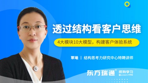 透过结构看客户思维-4大模块10大模型，构建客户体验系统
