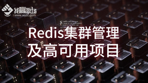 Redis集群管理及高可用项目