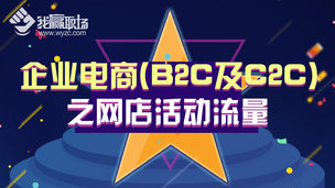 企业电商运营（B2C及C2C）之网店活动流量